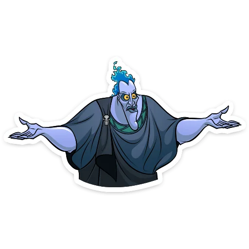 🤷 Стикер «Аид» для Telegram
