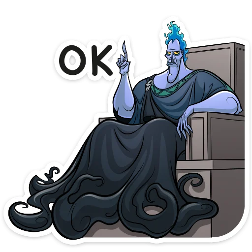 👌 Стикер «Аид» для Telegram