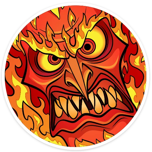 😡 Стикер «Аид» для Telegram