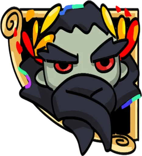 😠 Стикер «Hades» для Telegram