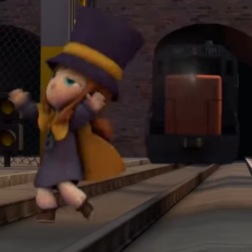 🎩 Стикер «Hat Kid A Hat in Time» для Telegram