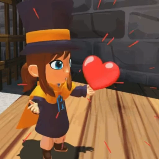🎩 Стикер «Hat Kid A Hat in Time» для Telegram