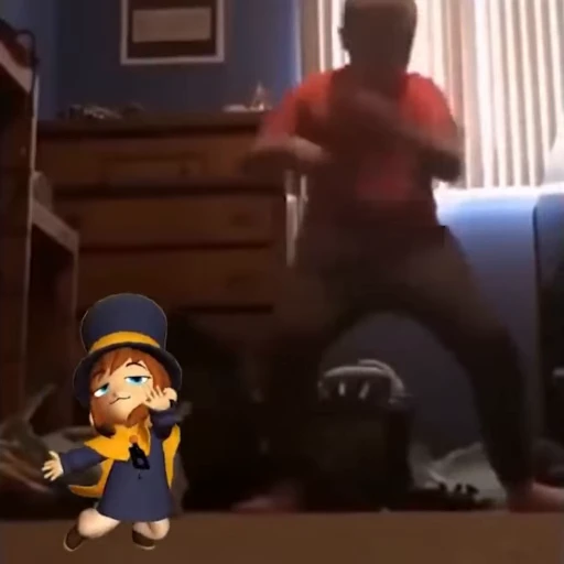 🎩 Стикер «Hat Kid A Hat in Time» для Telegram