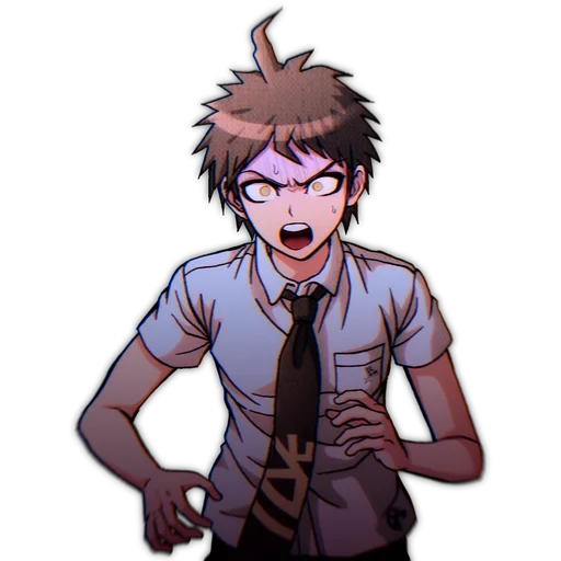 🤎 Стикер «Hajime Hinata» для Telegram