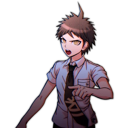 🤎 Стикер «Hajime Hinata» для Telegram