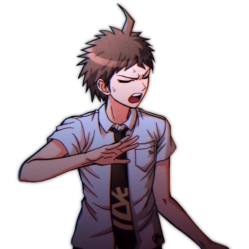 🤎 Стикер «Hajime Hinata» для Telegram