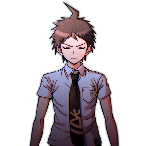 🤎 Стикер «Hajime Hinata» для Telegram