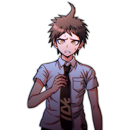 🤎 Стикер «Hajime Hinata» для Telegram