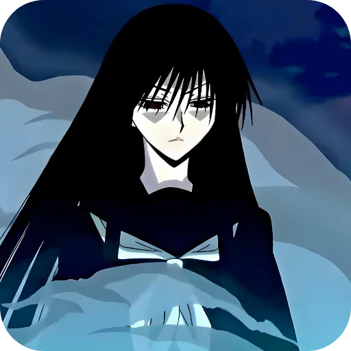 💦 Стикер «Hagoromo Gitsune» для Telegram