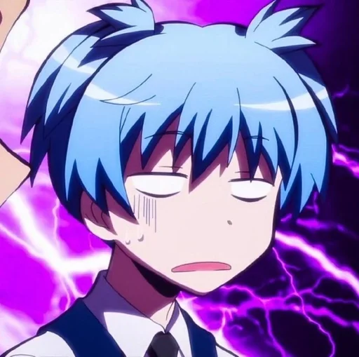 🫐 Стикер «Nagisa Shiota» для Telegram