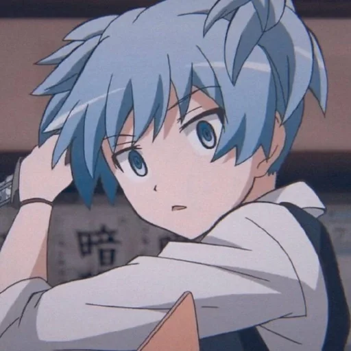 🫐 Стикер «Nagisa Shiota» для Telegram