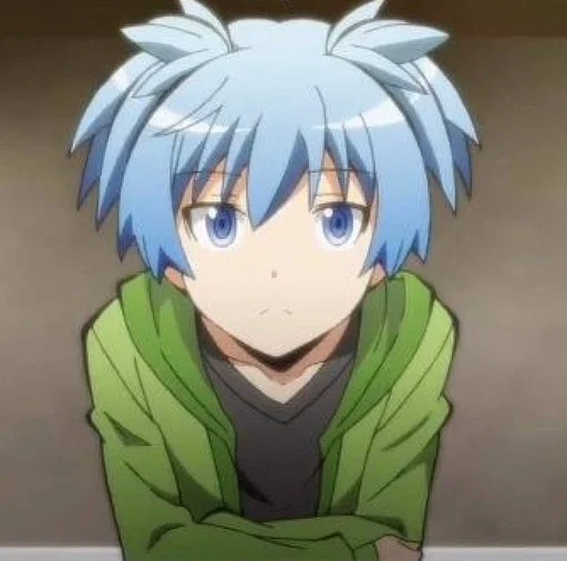 🫐 Стикер «Nagisa Shiota» для Telegram