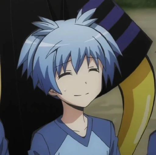 🫐 Стикер «Nagisa Shiota» для Telegram