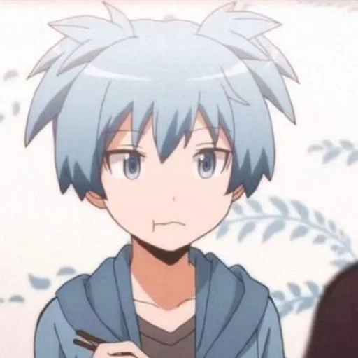 🫐 Стикер «Nagisa Shiota» для Telegram