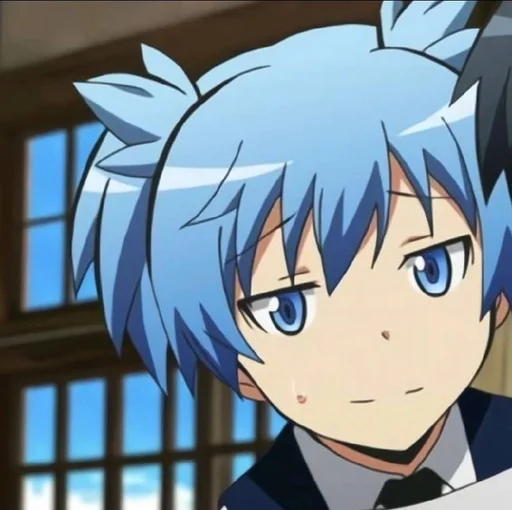 🫐 Стикер «Nagisa Shiota» для Telegram