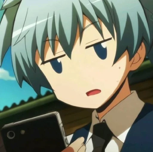 🫐 Стикер «Nagisa Shiota» для Telegram