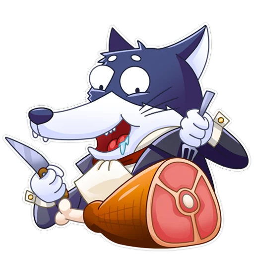 🍖 Стикер «Хахаски Карл» для Telegram