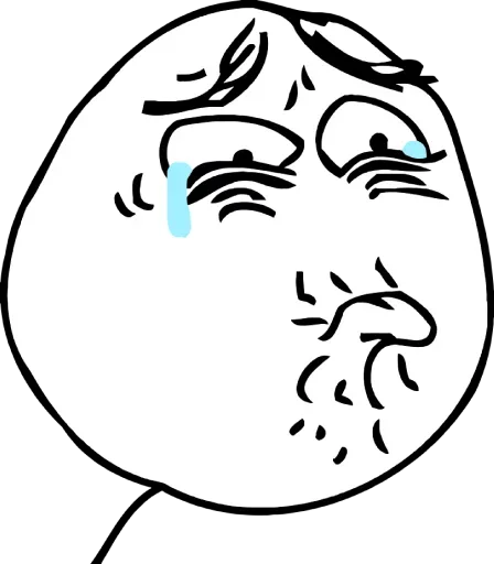 😢 Стикер «Hahaha, classic» для Telegram