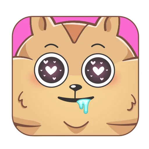 😍 Стикер «ХОМАчёк» для Telegram