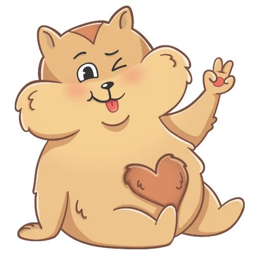 😜 Стикер «ХОМАчёк» для Telegram
