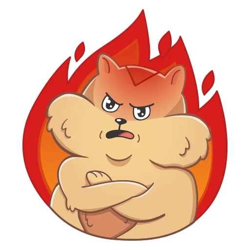 😡 Стикер «ХОМАчёк» для Telegram