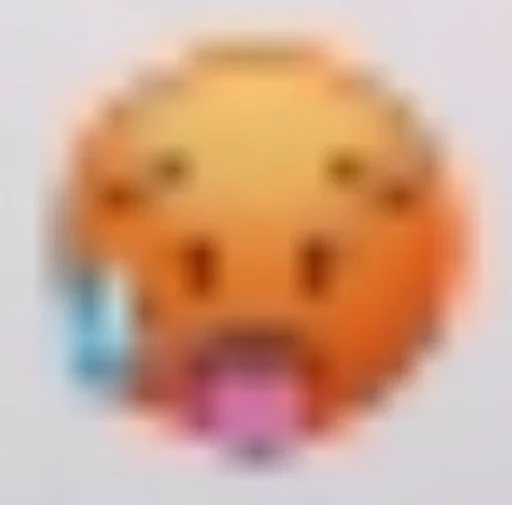 🥵 Стикер «glitches stickers» для Telegram