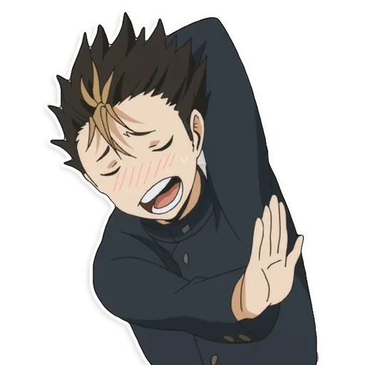 😊 Стикер «Haikyuu!!» для Telegram