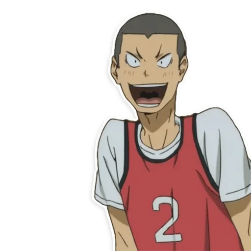 😀 Стикер «Haikyuu!!» для Telegram