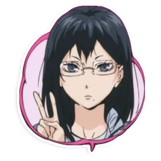 ✌️ Стикер «Haikyuu!!» для Telegram