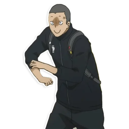 😠 Стикер «Haikyuu!!» для Telegram
