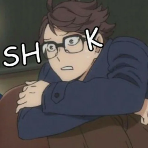 💗 Стикер «reva haikyuu» для Telegram