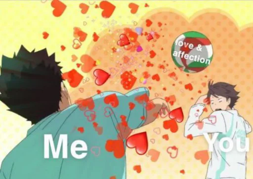 💗 Стикер «reva haikyuu» для Telegram