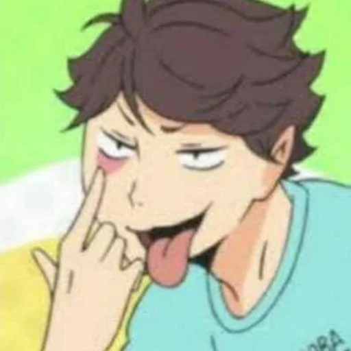 💗 Стикер «reva haikyuu» для Telegram