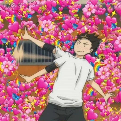 💗 Стикер «reva haikyuu» для Telegram