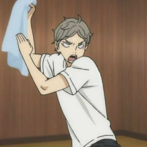 💗 Стикер «reva haikyuu» для Telegram