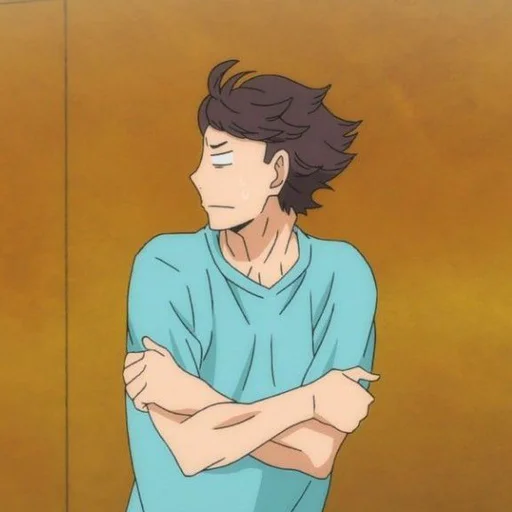 💗 Стикер «reva haikyuu» для Telegram