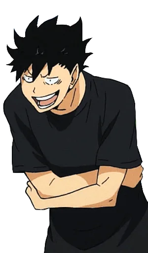 😂 Стикер «Haikyuu!!!» для Telegram