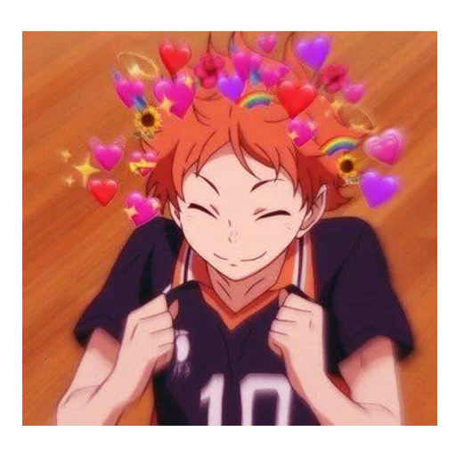❤️ Стикер «Haikyuu!!!» для Telegram