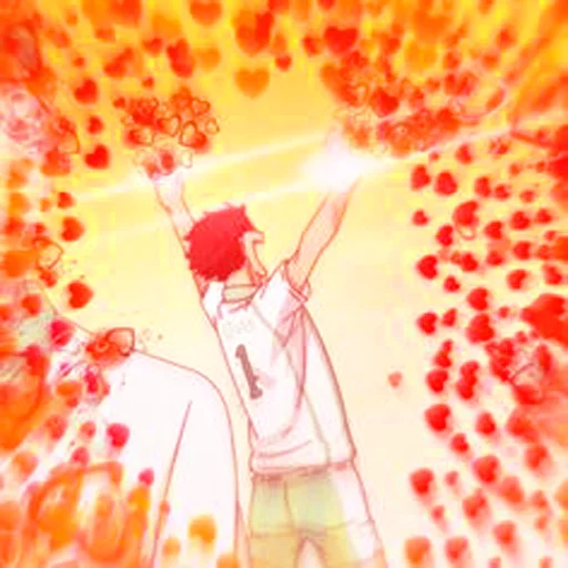 ❤️ Стикер «Haikyuu!!!» для Telegram