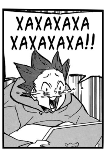 😂 Стикер «Haikyuu!!!» для Telegram