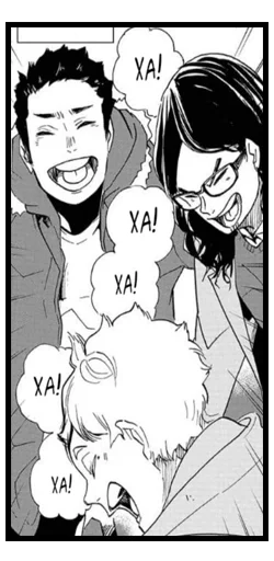 😂 Стикер «Haikyuu!!!» для Telegram