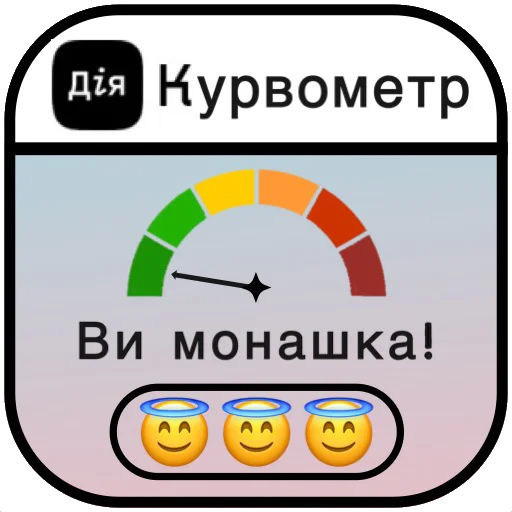 😇 Стикер «ҐАЇНІЧАКІЙО» для Telegram
