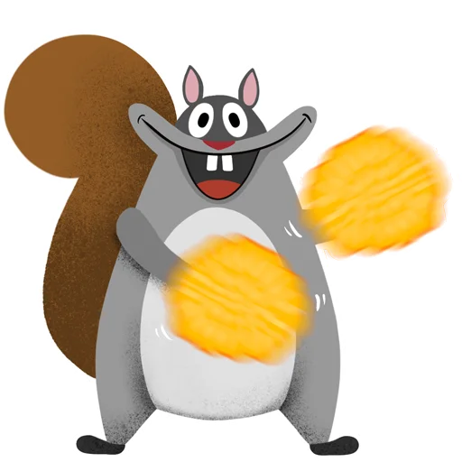😀 Стикер «Шерстобелк» для Telegram