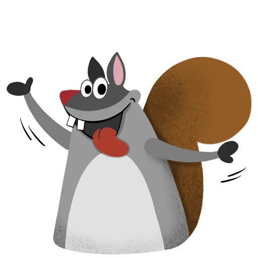 😊 Стикер «Шерстобелк» для Telegram