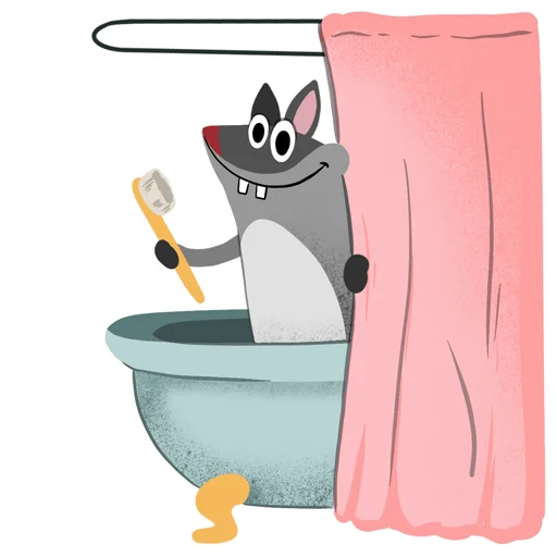 🏊 Стикер «Шерстобелк» для Telegram