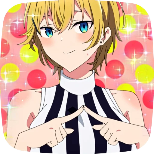 ☺️ Стикер «Haite Kudasai Takamine san» для Telegram