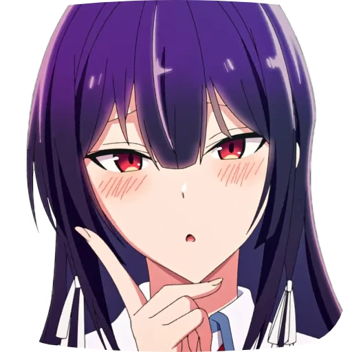 😏 Стикер «Haite Kudasai Takamine san» для Telegram