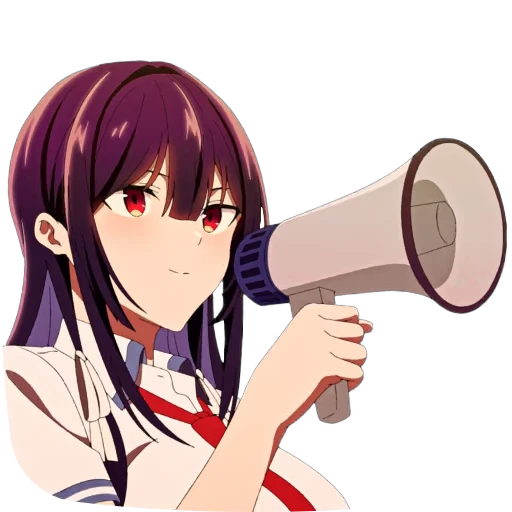 ⚠️ Стикер «Haite Kudasai Takamine san» для Telegram