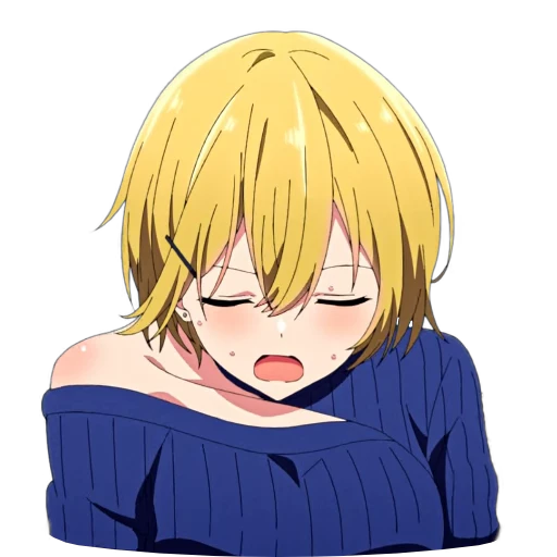 😮‍💨 Стикер «Haite Kudasai Takamine san» для Telegram