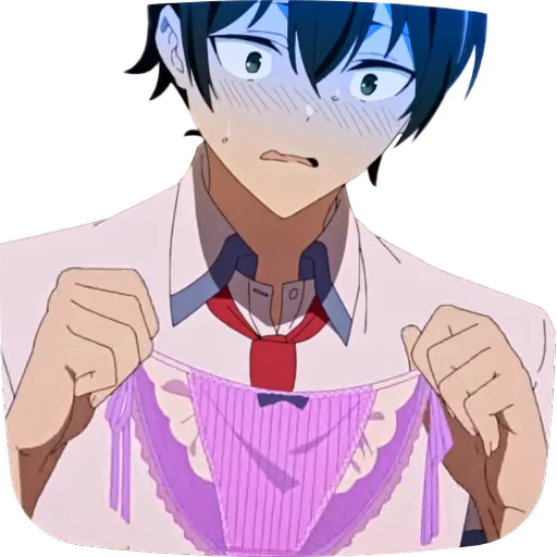😨 Стикер «Haite Kudasai Takamine san» для Telegram